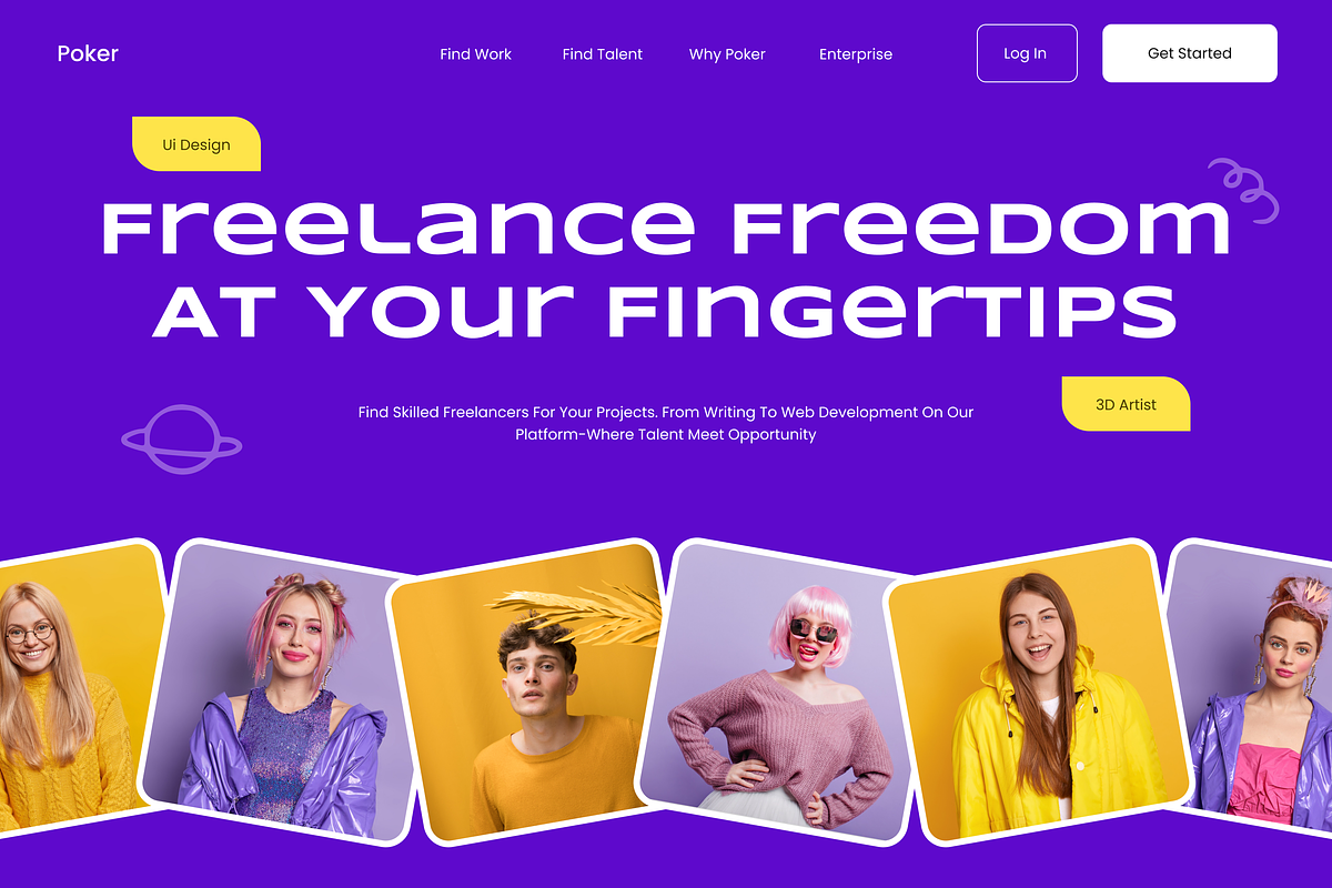 Digital Agency Figma Landing Page, an UI Kit Template by Hammad Arif (Photo 2 of 2)
