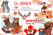 Oh Canada, illustrations, an Animal Illustration by Winged Graphics (Thumbnail 1 of 5)
