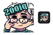 12 Blonde Hair Chibi Boy Emotes, an Illustration by Custom Fonts & Patterns (Thumbnail 9 of 12)