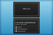 Resume/CV and Cover Letter: Sam, a Resume Template by Nonaglyph Design (Thumbnail 3 of 4)