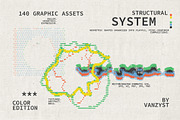 Structural System Collection, a Background Graphic by Vanzyst (Thumbnail 8 of 16)