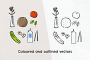 Kitchen Doodles - Illustration Set, a Food Illustration by Marinastu (Thumbnail 2 of 6)
