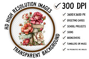 Whimsical Spring Signpost Clipart, an Illustration by Craft Nest (Thumbnail 2 of 11)
