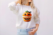 Halloween Pumpkin Cupcake Bundle., an Illustration by SVGArt (Thumbnail 5 of 8)