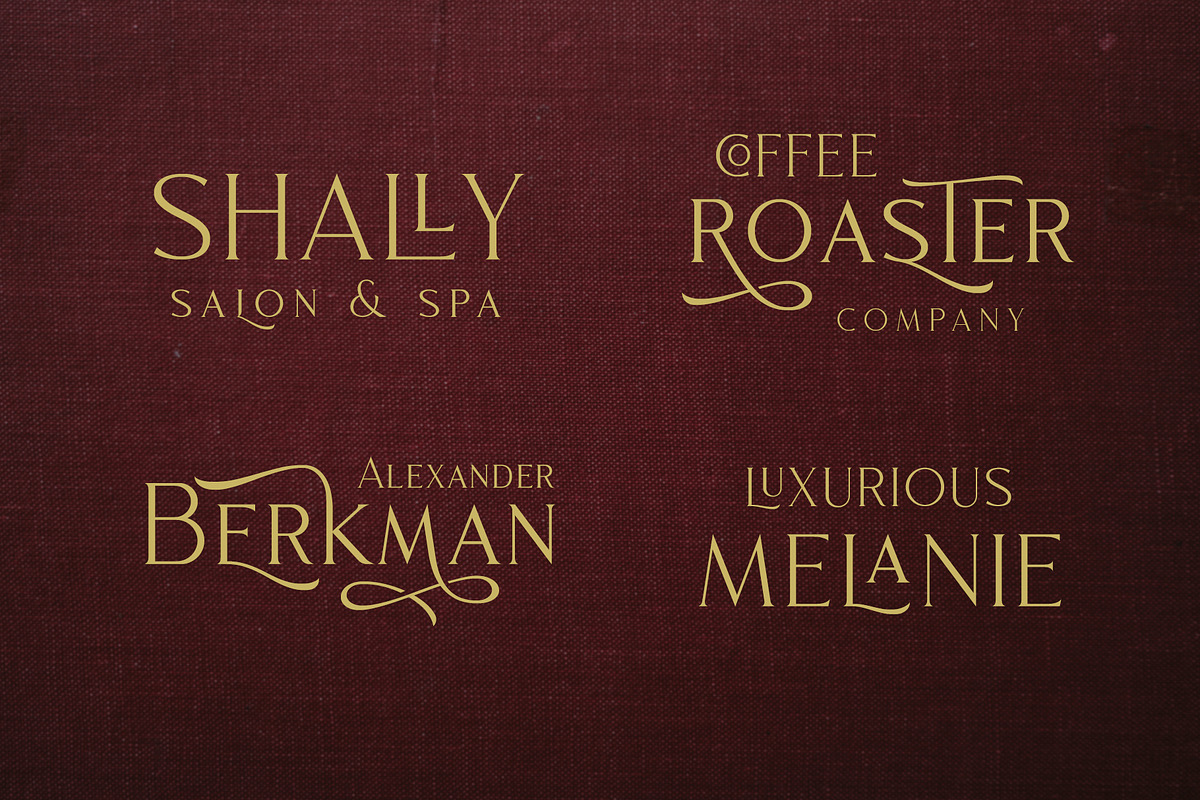 Mourich Elegant Font | With Extra, a Serif Font by Arterfak Project (Photo 9 of 11)
