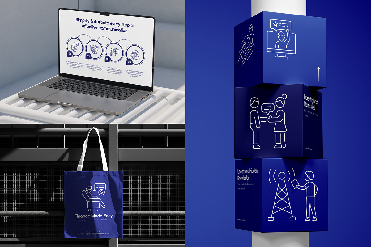Communication Vector Icons, an Outline Icon by Prosymbols (Photo 4 of 8)