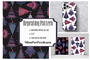 Christmas Tree- Repeat Pattern, a Pattern Graphic by MissPerfectKaos (Thumbnail 1 of 4)
