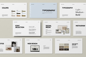 Work Brand Guideline Template