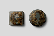 The Golden Alphabet, a Decorative Illustration by Typedreams.site (Thumbnail 4 of 6)