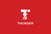 Thunder Letter T Lightning Bolt Logo, a Branding & Logo Template by yopie (Thumbnail 2 of 3)