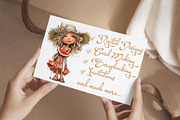 Watercolor Summer Girls Clipart, an Illustration by Libby Wishes (Thumbnail 2 of 7)