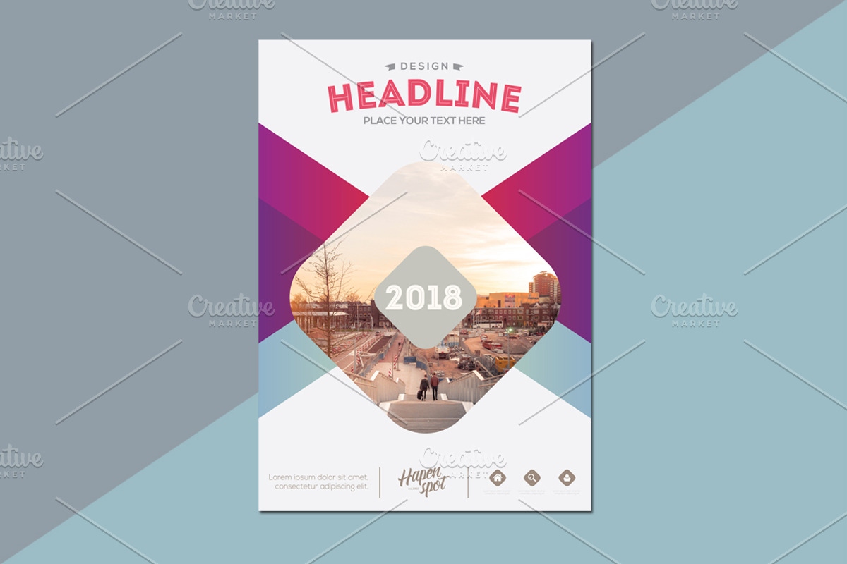 Multicolor business brochure, a Brochure Template by blends.studio (Photo 2 of 2)