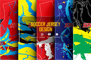 Soccer Jersey Design, a Sport Illustration by samsulpassive (Thumbnail 1 of 3)