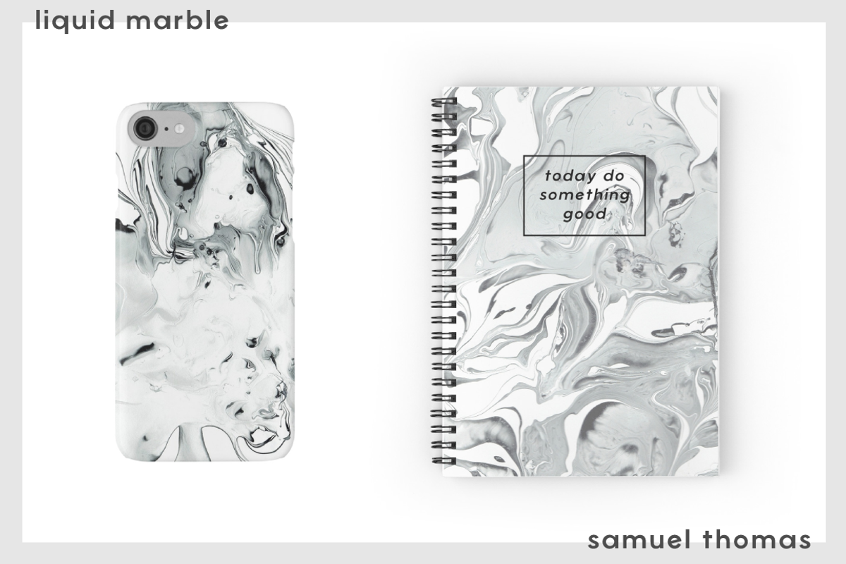 Liquid Marble - 50+ Textures, a Texture Graphic by Uncommon Mockups (Photo 5 of 9)