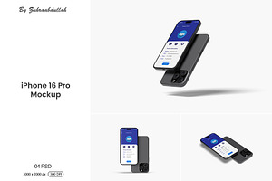 iPhone 16 Pro Mockup