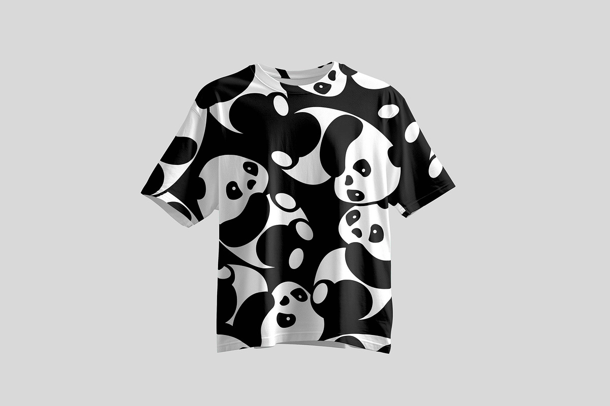 Seamless Pattern Cute Pandas, a Pattern Graphic by Viktorijareut (Photo 5 of 5)