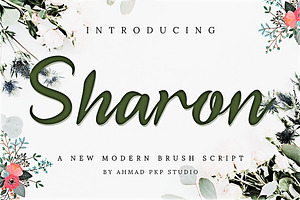 Sharon Font Modern Script