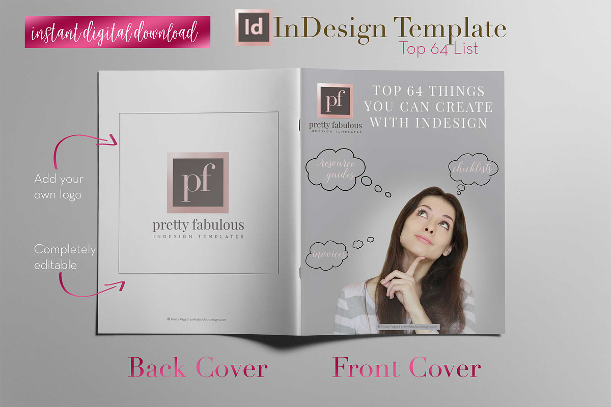 Lead Magnet List | InDesign Template, a Brochure Template by Planner ...
