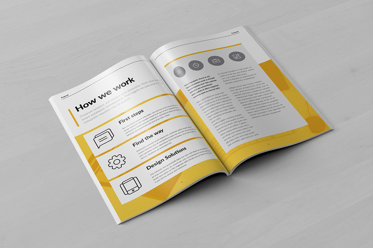 Creative Proposal, a Brochure Template by Kovalski (Photo 2 of 11)