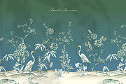 Chinoiserie Seamless Panoramas, an Illustration by Irina Dolgikh (Thumbnail 8 of 17)