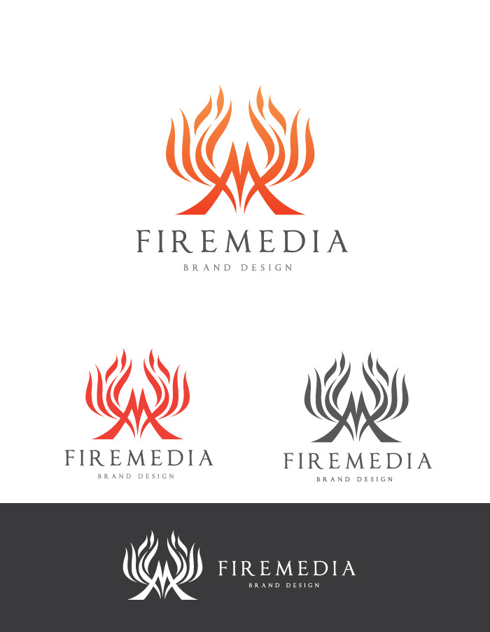 Fire Media, a Branding & Logo Template by Vectorwins Premium Shop