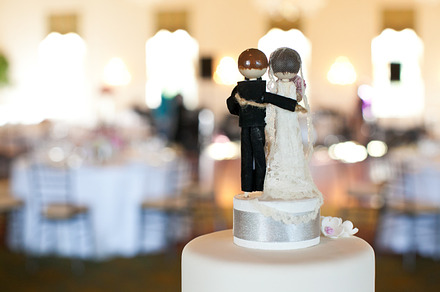 Bride and groom cake topper 2, a Photo by Stocklane