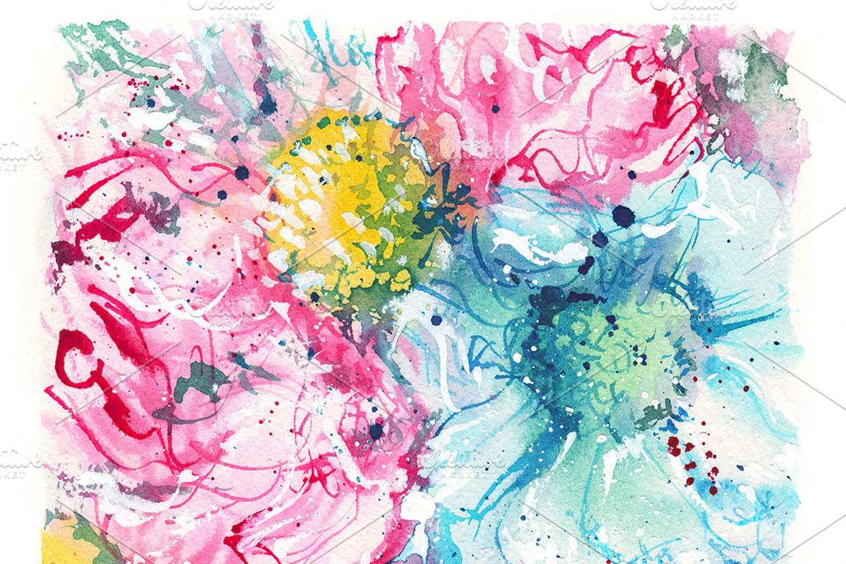 12 paintings with flowers, a Decorative Illustration by coconut_forest (Photo 6 of 13)