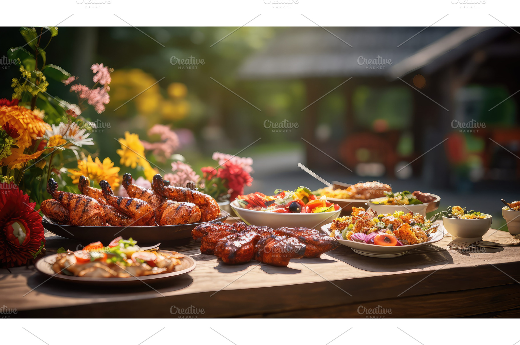 sauce spicy bbq food ai generated, a Background Photo by pikepicture