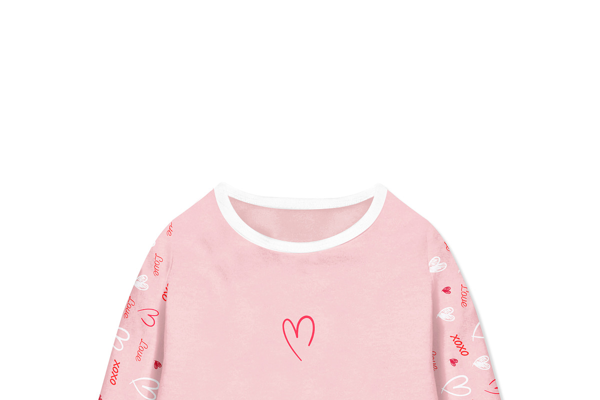 Baby Longsleeve with Flounce Mock-up, a Shirt Mockup by Mocca Mockups Store (Photo 6 of 22)