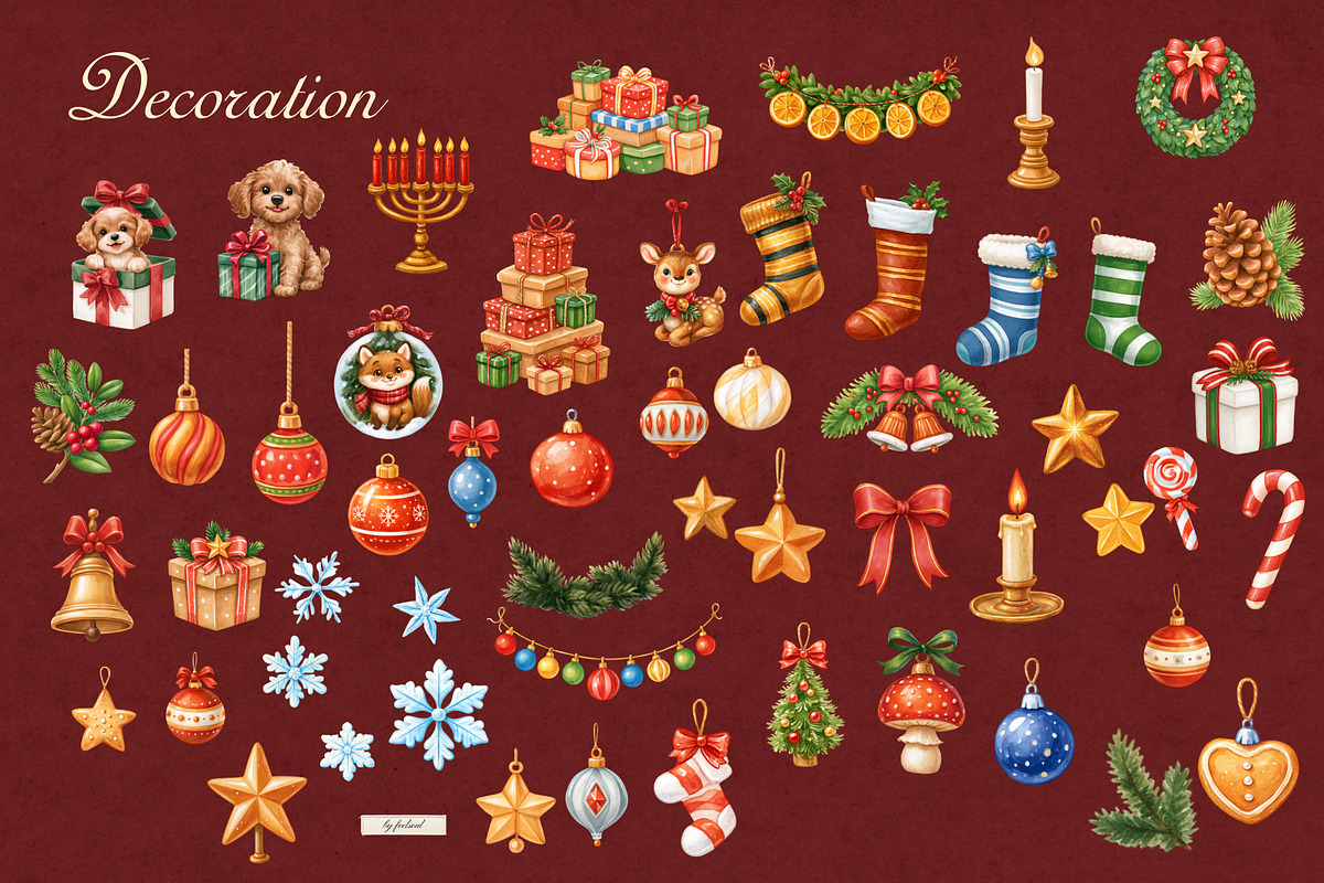 Christmas Fairy Tales Illustrations, a Seasonal Illustration by Feelsoul (Photo 11 of 11)