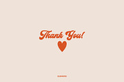 Stay Groovy Retro Clipart &Lettering, an Object Graphic by ElenKoss (Thumbnail 10 of 10)