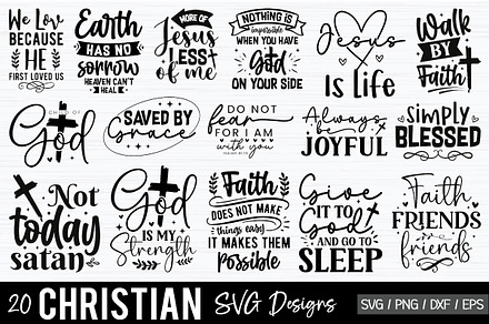 Christian SVG Bundle