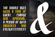 Scrivener Handwritten Blackletters, a Blackletter Font by dansdesign (Thumbnail 4 of 12)