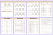2026 Reading Journal Bundle Canva, a Stationery Template by Mustafiz (Thumbnail 7 of 8)