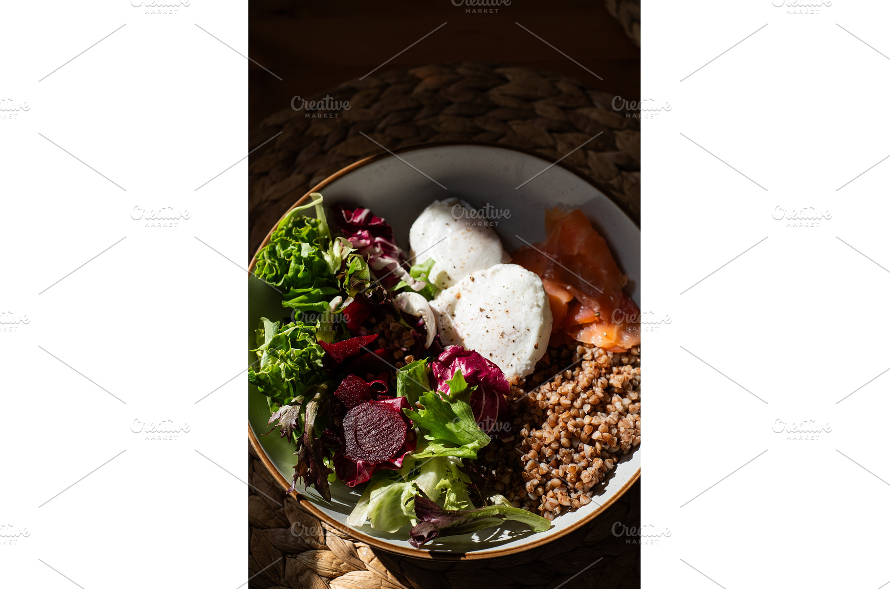 Healthy and balanced breakfast, a Food & Drink Photo by MAnuta