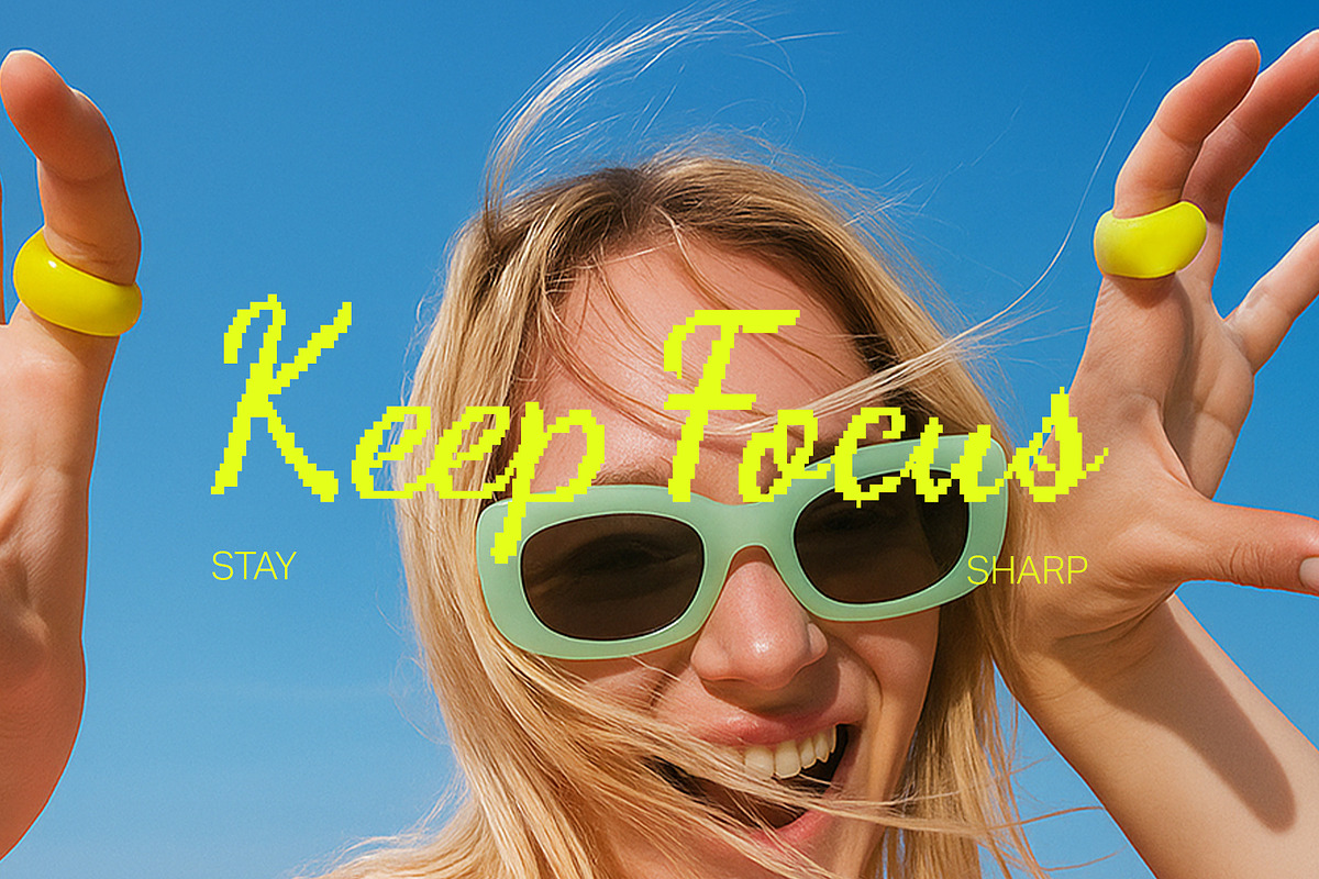 Dreamer Culture is a pixel script, a Script Font by BilberryCreates (Photo 7 of 11)
