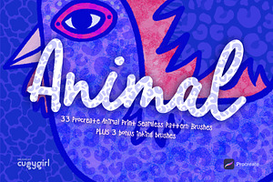 Animal Print Pattern brushes