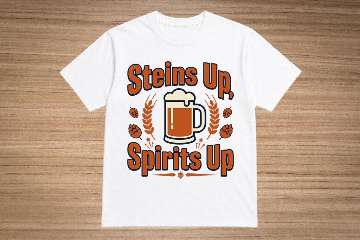 Oktoberfest Beer T-Shirt Design, an Object Graphic by hafijul (Photo 1 of 3)