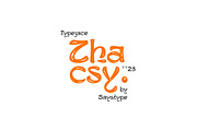 Zhacsy Font, a Font by Saystype (Thumbnail 1 of 6)