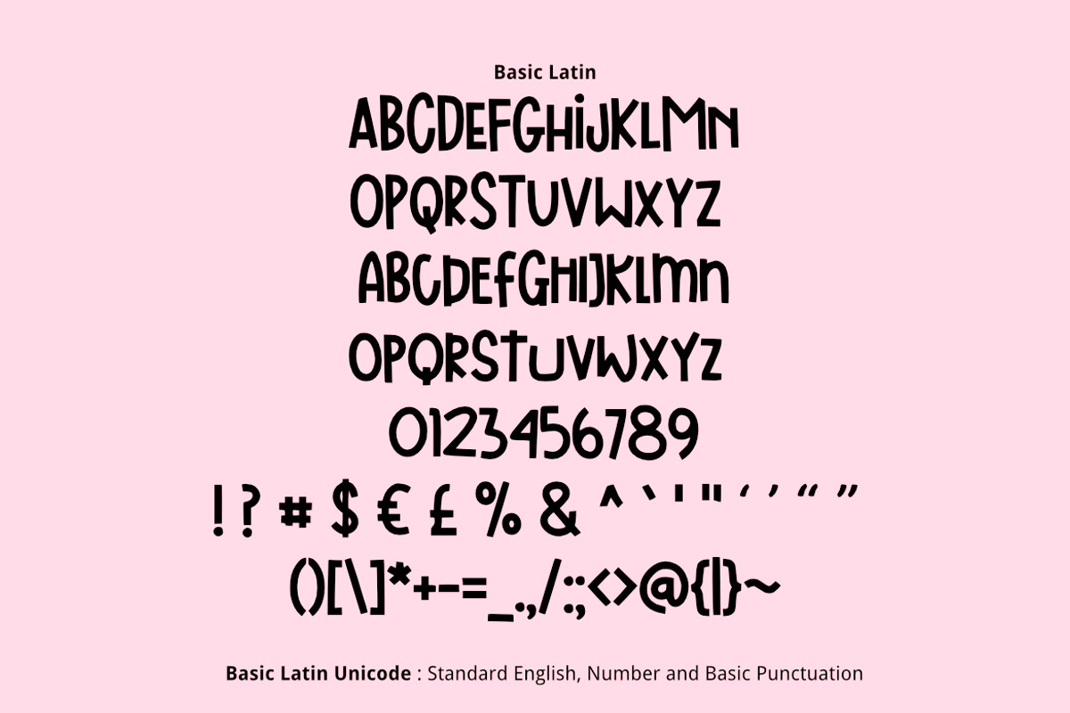 Candy Sugar Font preview 2