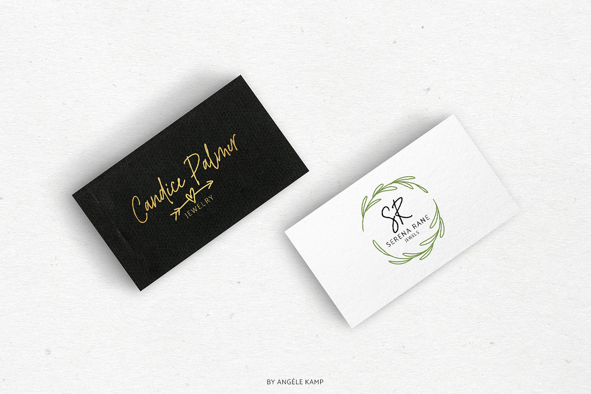 River Jade signature font & logos, a Script Font by Angele Kamp (Photo 5 of 10)