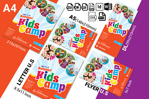 Kids Summer Camp Flyer Vol-02