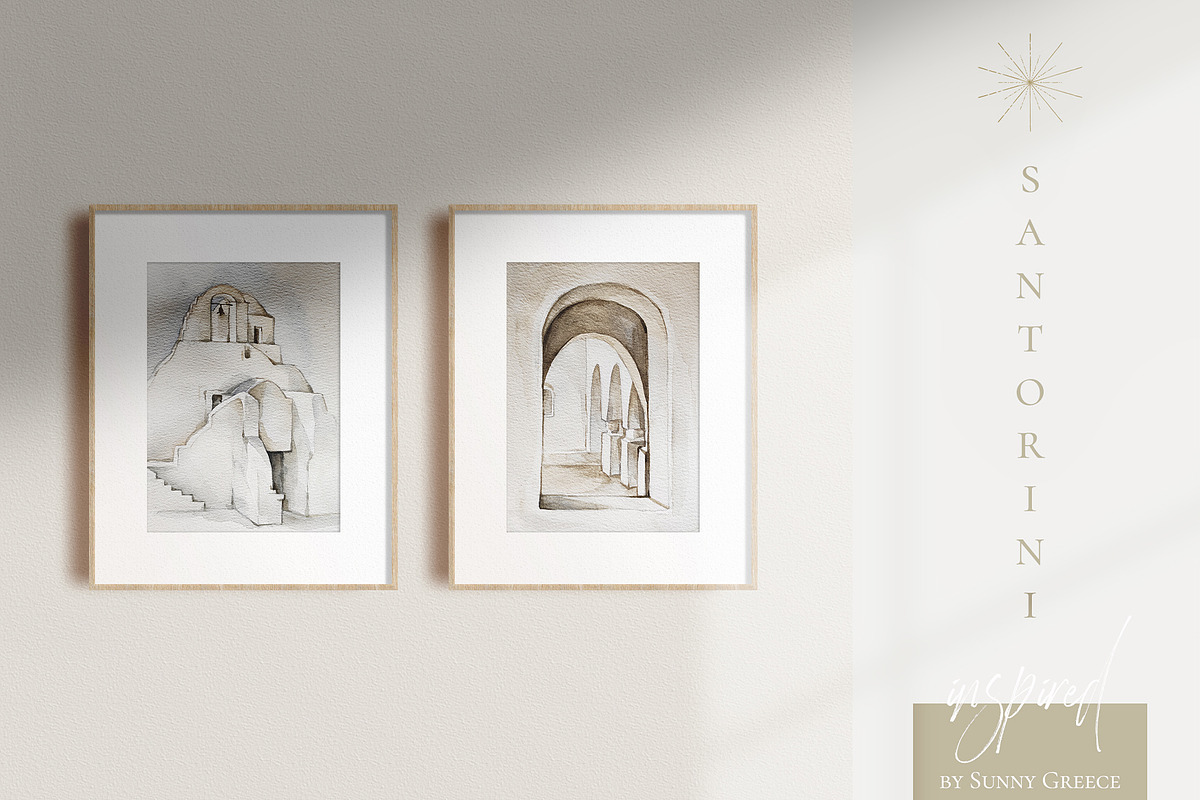 SANTORINI-summer collection, an Object Graphic by Natalia Tugova (Photo 19 of 21)