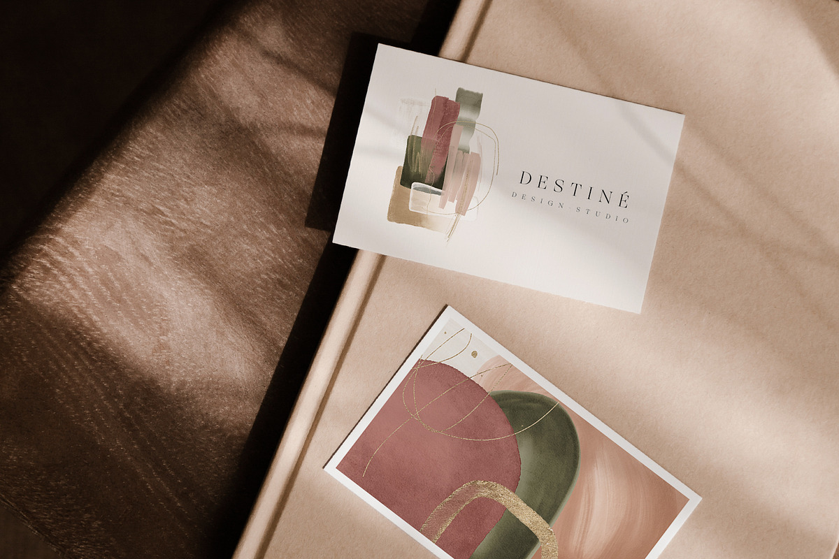 Abstract Watercolor Shapes Textures, a Texture Graphic by Veris Studio (Photo 5 of 12)