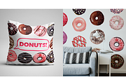 Donuts VECTOR illustrations, a Food Illustration by Natalka Dmitrova art (Thumbnail 17 of 27)