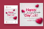 Valentines Day Instagram Bundle, a Social Media Template by Saman Osama (Thumbnail 3 of 3)
