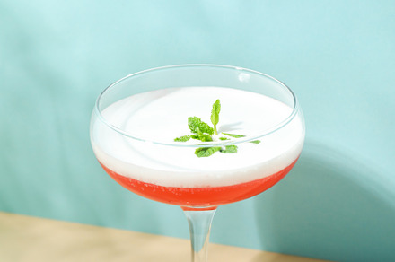 Concept of delicious alcohol drink, Cosmopolitan cocktail, a Food & Drink Photo by AtlasStudio PRO