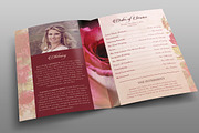 Vintage Rose Funeral Program, a Brochure Template by Royallove (Thumbnail 3 of 5)
