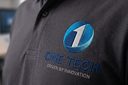 Modern One Circle Logo Tech Business, a Branding & Logo Template by muhisya (Thumbnail 2 of 2)