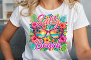 Floral Salty Beach Png Floral Summer, a Work Illustration by Sublimation Artist (Thumbnail 5 of 9)